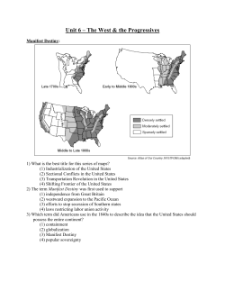 16 The Populist Party was important in United
