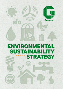 Environmental Sustainability Strategy.