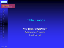 Public Goods