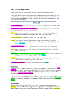 PanucciCitation - QVHS Library Wikispace