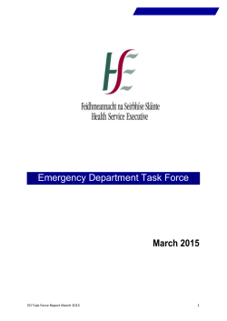 Emergency Department Task Force