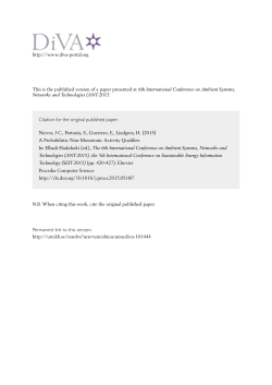 A Probabilistic Non-monotonic Activity Qualifier