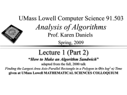 COMP 150 - UML Computer Science