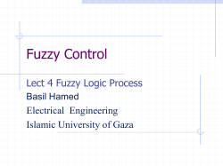 Fuzzy Control