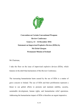Convention on Certain Conventional Weapons Review Conference