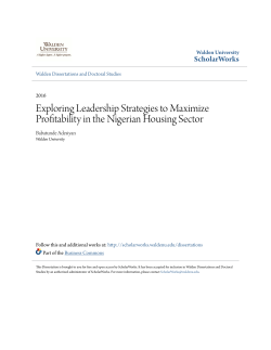Exploring Leadership Strategies to Maximize