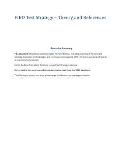 FIBO Test Strategy Theory and References