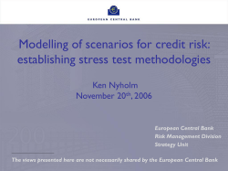 The modelling framework: Yield curve model