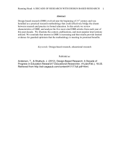 Design-Based research final submitted