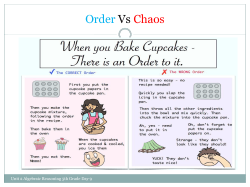 Order and Chaos