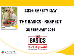 SafetyDayPresentation