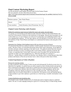Final Content Marketing Report