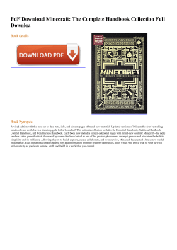 PdF Minecraft: The Complete Handbook