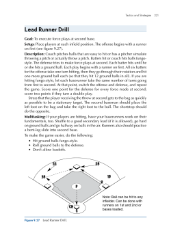 Lead Runner Drill
