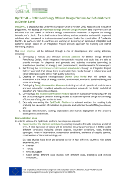 OptEEmAL &ndash; Optimised Energy Efficient Design Platform for