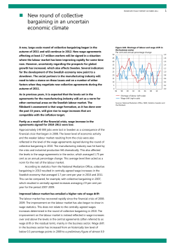 New round of collective bargaining in an uncertain economic climate