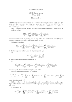 Andrew Monnot 210B Homework