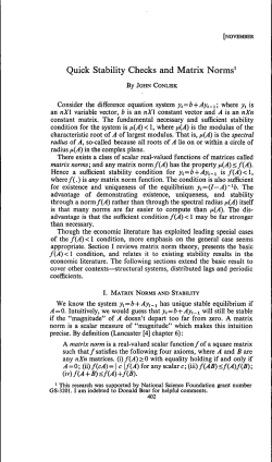 Quick Stability Checks and Matrix Norms
