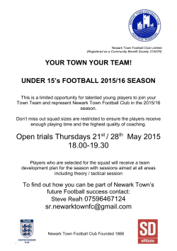 - Newark Town Football Club