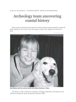 Archeology team uncovering coastal history