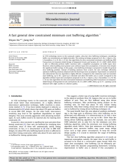 A fast general slew constrained minimum cost buffering algorithm