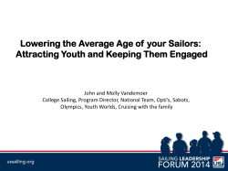 Lowering the Average Age of your Sailors: Attracting Youth and