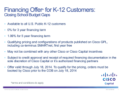 Game Changer 2.0: US FMV Financing Offer 0%* financing