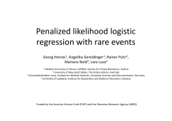 Penalized likelihood logistic regression with rare events