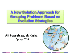 (GES) Evolutionary Strategy (ES) - drkashan.ir