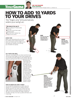 how to add 10 yards to your drives