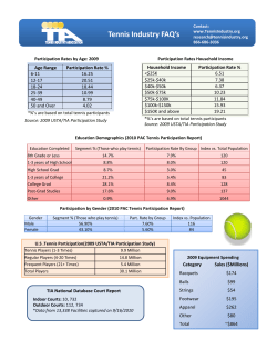 Tennis Industry FAQ`s - Tennis Industry Association