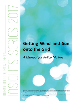 Getting Wind and Sun onto the Grid