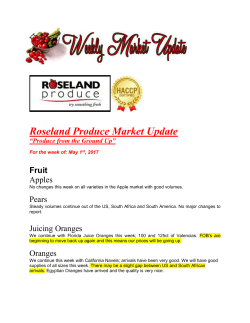 to view the most current Market Update