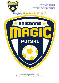 Players Handbook 2016/17