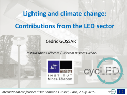 Slides-CFCC15 - C&eacute;dric GOSSART
