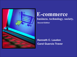 Slide 2-1 E-commerce Kenneth C. Laudon Carol Guercio Traver