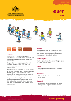 Edor - pbac.sa.edu.au