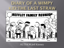 DIARY OF A WIMPY KID:THE LAST STRAW