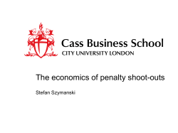 Scoring probability when each player use the optimal mixed strategy