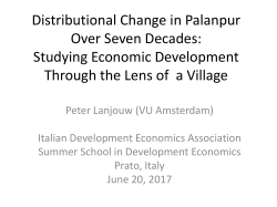 Analyzing Poverty and Inequality: Insights and Challenges