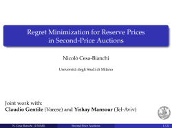 Regret Minimization for Reserve Prices in Second-Price