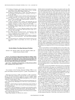 On the Dubins Traveling Salesman Problem - ISI