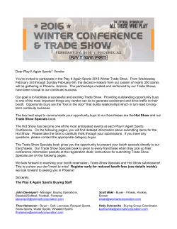 The Play It Again Sports Buying Staff