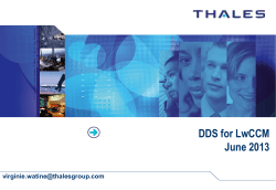 Extended Ports for DDS - Object Management Group