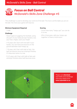 Focus on Ball Control