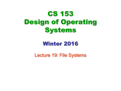 Intel SIO Presentation