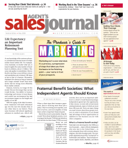 Fraternal Benefit Societies: What Independent Agents Should Know