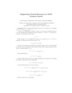 Supporting Nested Resources in MrsP Lemma 6 proof