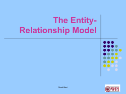 Data Modeling using XML Schemas