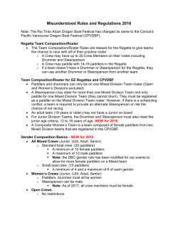 Misunderstood Rules and Regulations 2016